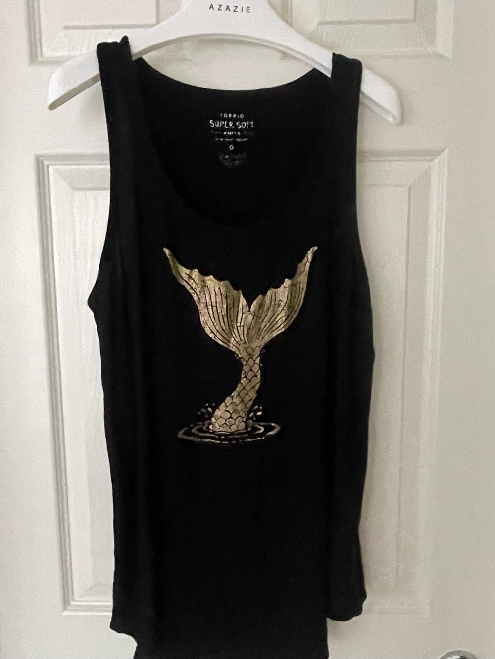 torrid Black Scoop Neck Super Soft Knit Tank